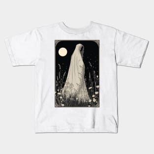 Dark Moon Goddess Kids T-Shirt